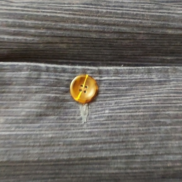 BLAIR Teal Blue Button Down Faux Fur Lined Corduroy Jacket - Picture 4 of 16